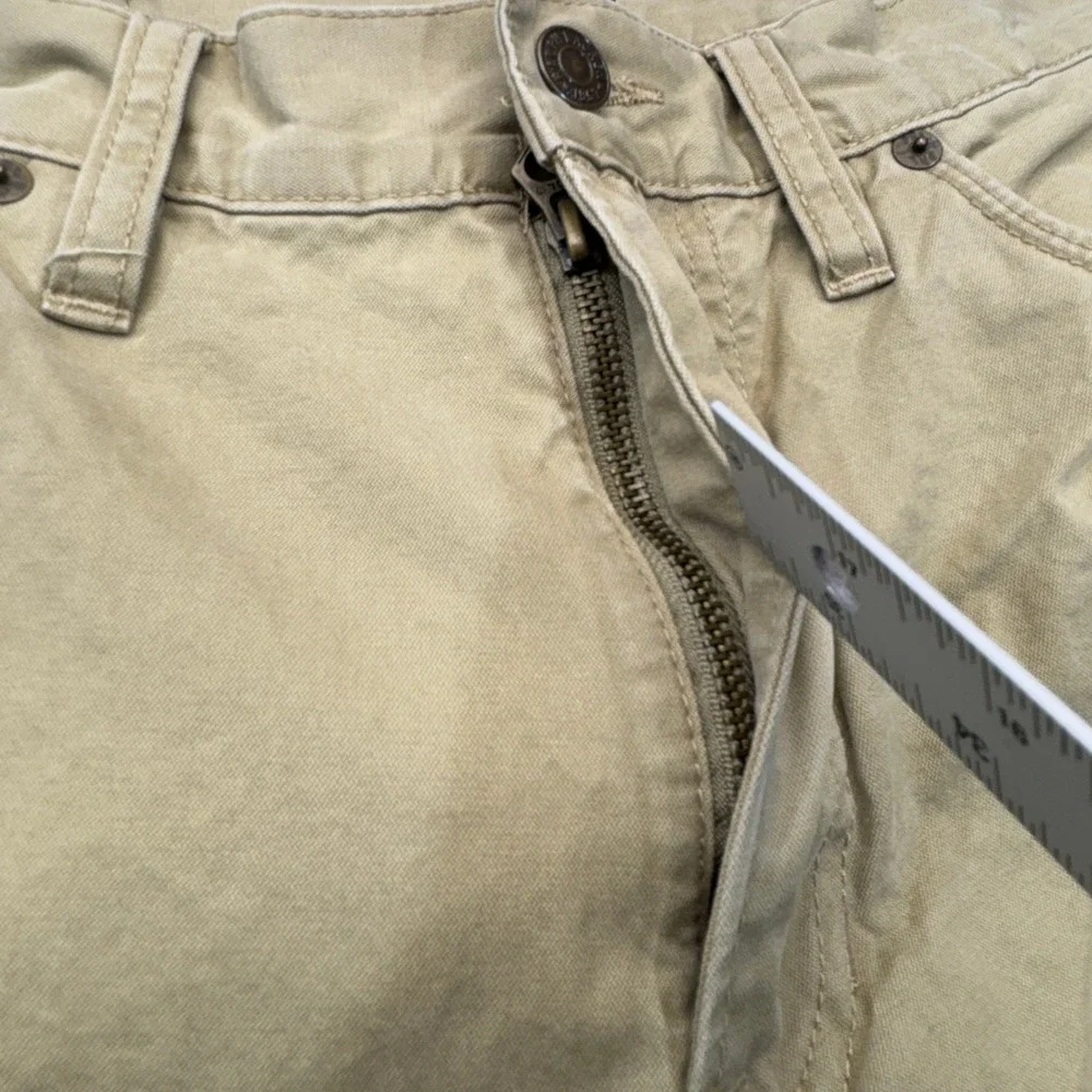Polo Ralph Lauren Pants Mens 32x26 Mens Khaki Chinos 5 Pocket Preppy Straight